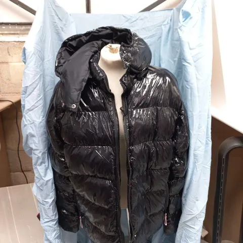 MONCLER DOWN PUFFER JACKET – MEN'S XL, BLACK