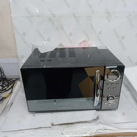 BOXED MORPHY RICHARDS 23 LITRES 900W DIGITAL BLACK MICROWAVE 