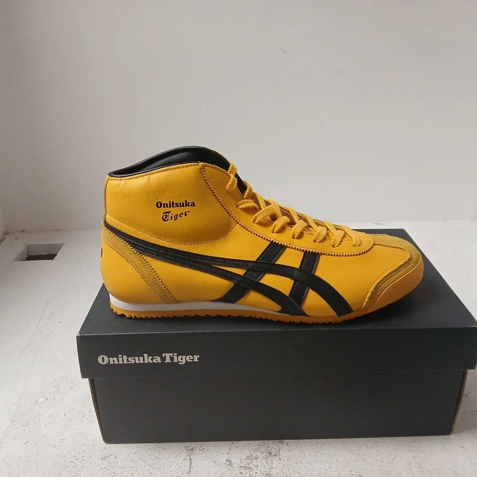 ONITSUKA TIGER MEXICO MID RUNNER YELLOW BLACK UK 6.5