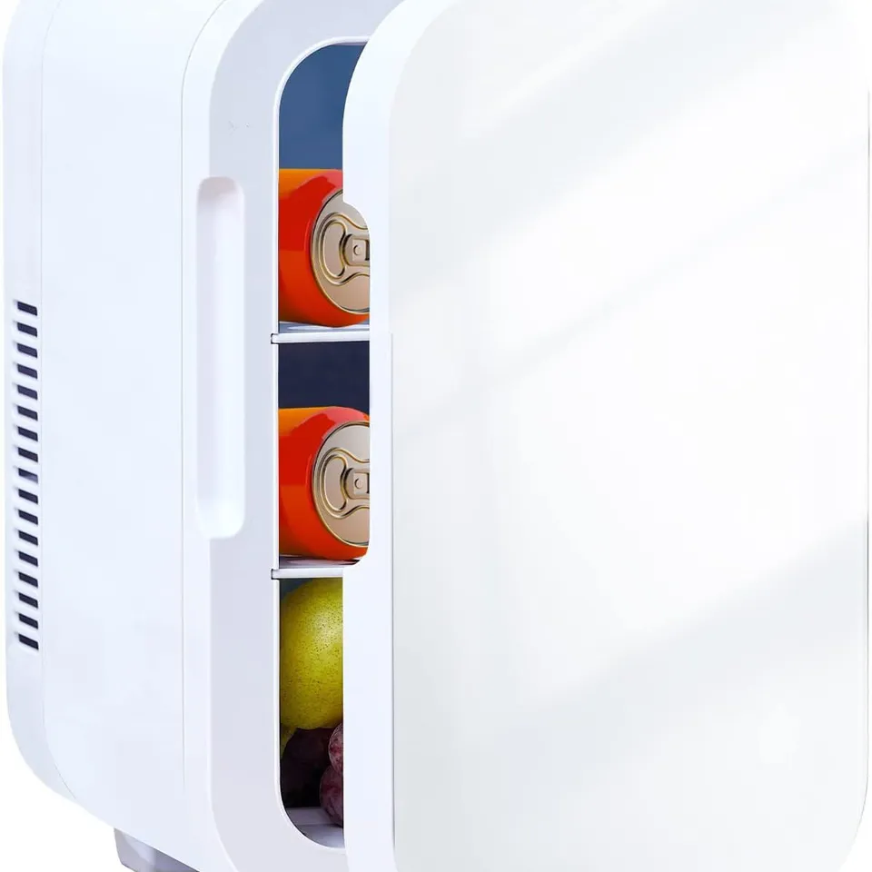 BOXED ATRAVESAR PORTABLE MINI FRIDGE FOR BEDROOM QUIET 10L CAMPING FRIDGE 