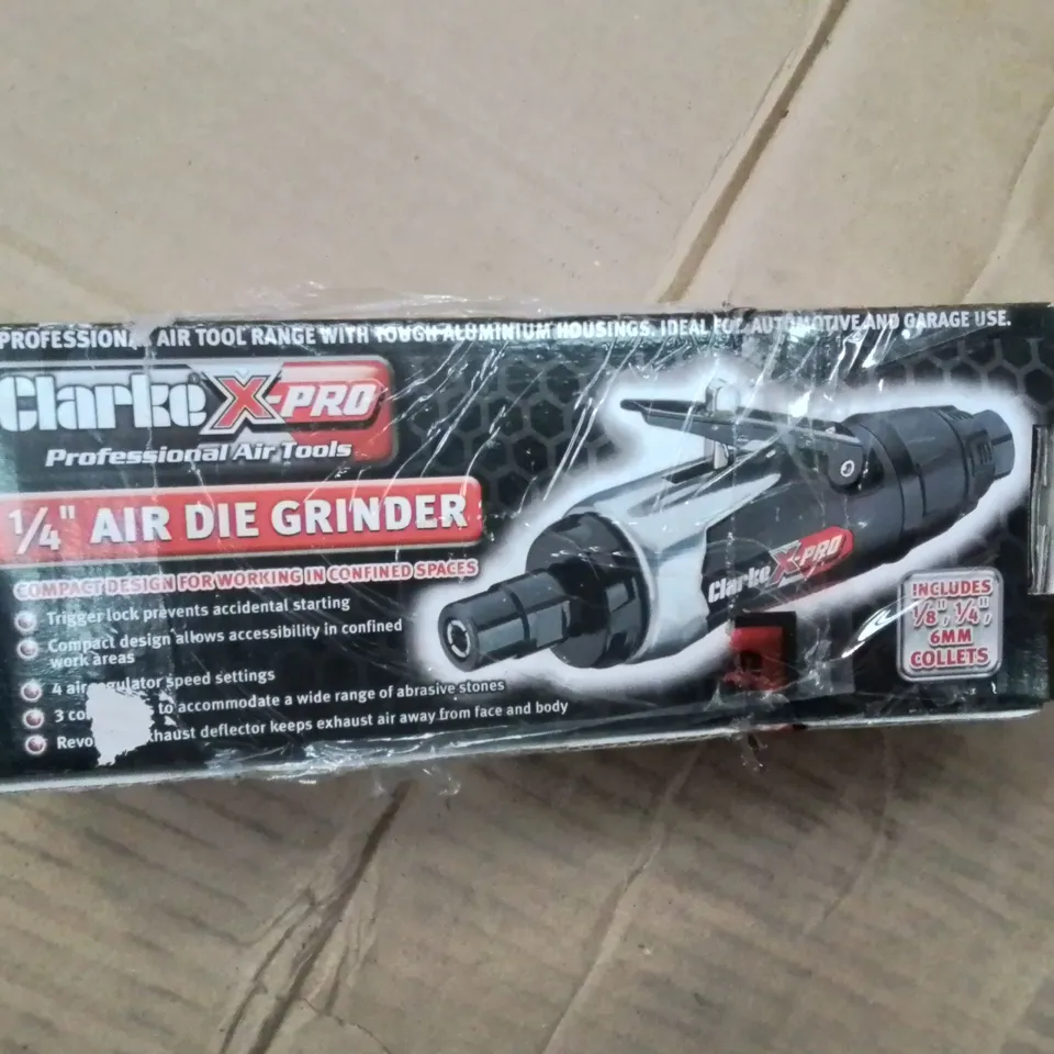 CHARLES X-PRO ¼" AIR DIE GRINDER – BOXED