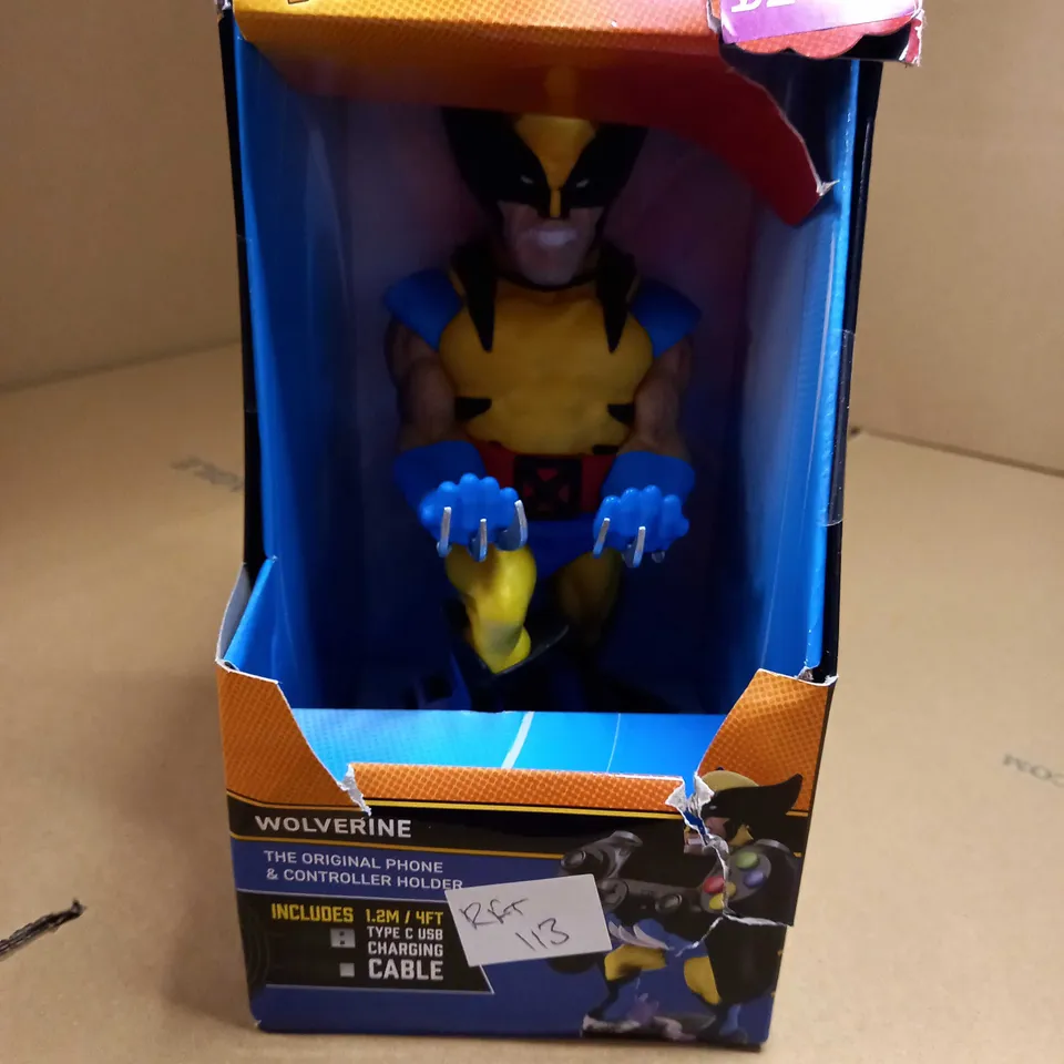 BOXED X-MEN WOLVERINE PHONE CONTROLLER HOLDER