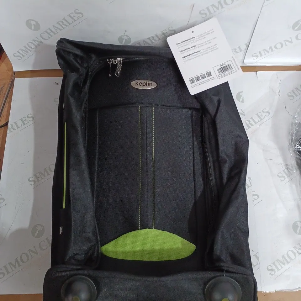 KEPLIN LIGHWEIGHT CABIN TRAVEL BAG WITH 2 WHEELS
