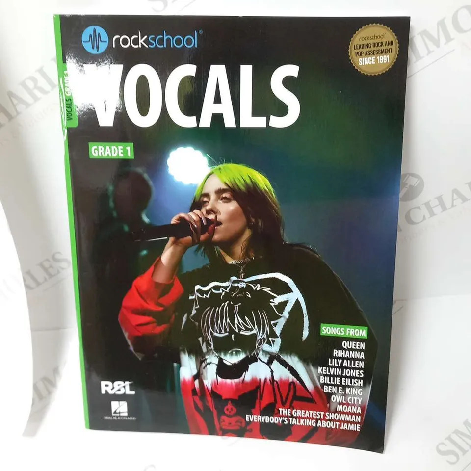 APPROXIMATELY 15 ROCK SCHOOL VOCALS GRADE 1 