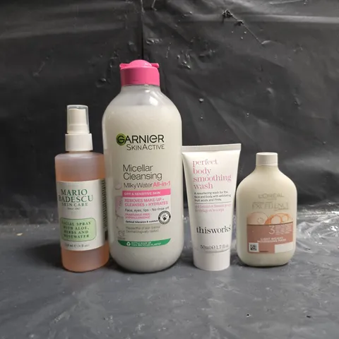 APPROXIMATELY 20 ASSORTED COSMETIC PRODUCTS TO INCLUDE L'ORÉAL, GARNIER, ETC