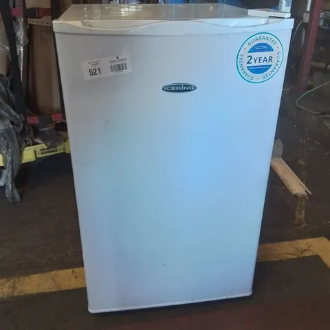 ICEKING FREESTANDING UNDER COUNTER FRIDGE IN WHITE