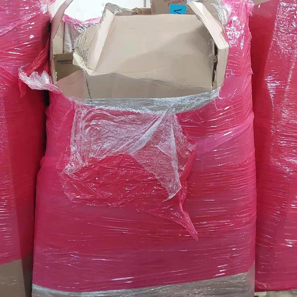 PALLET OF ASSORTED CONSUMER PRODUCTS TO INCLUDE: CORDLESS HEDGE TRIMMERS, WAX MELTING FURNACE, CLOUD LIGHTS ECT