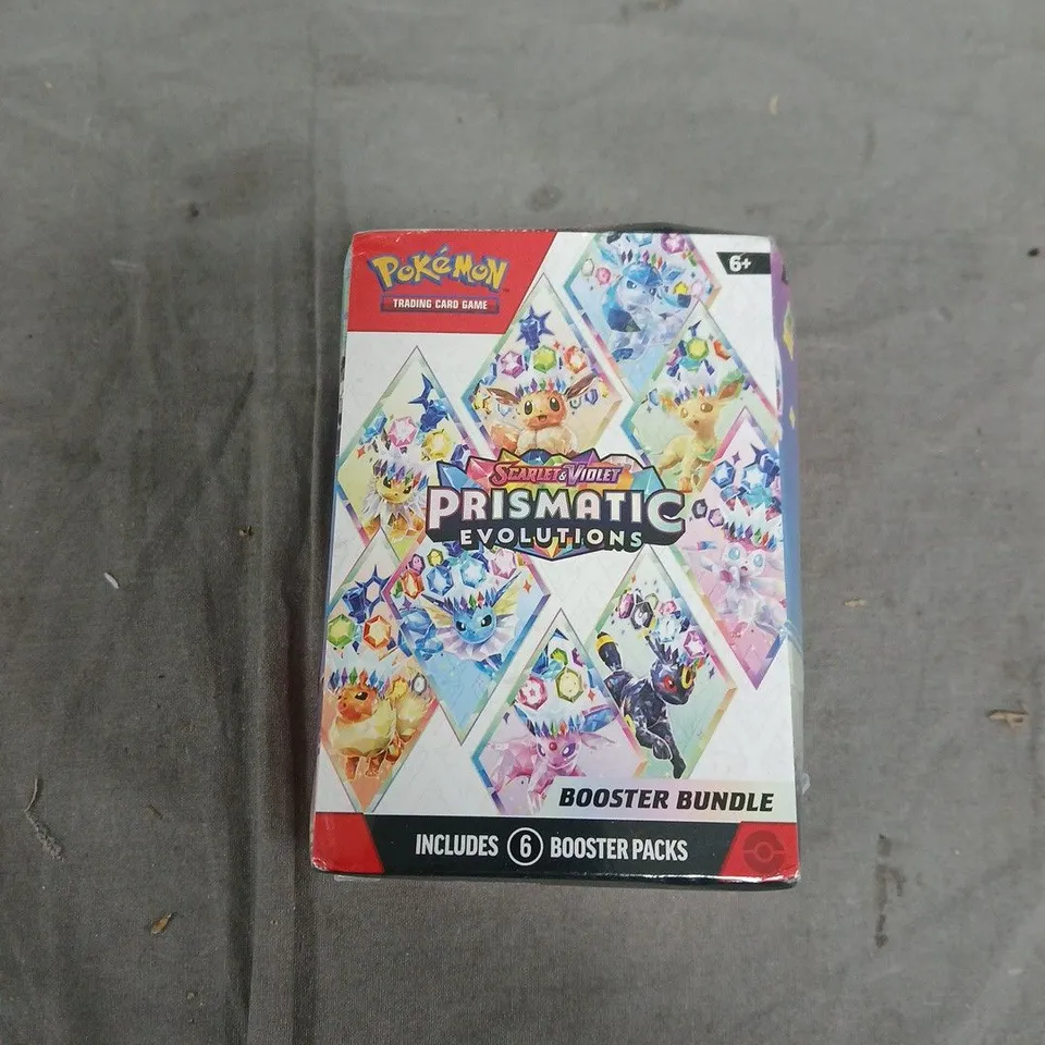 SEALED POKÉMON SCARLET & VIOLET PRISMATIC EVOLUTIONS BOOSTER BUNDLE – 6 BOOSTER PACKS