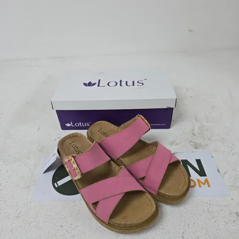 LOTUS ASSENZA ULP294 PINK SANDALS β UK 8 (EU 41)