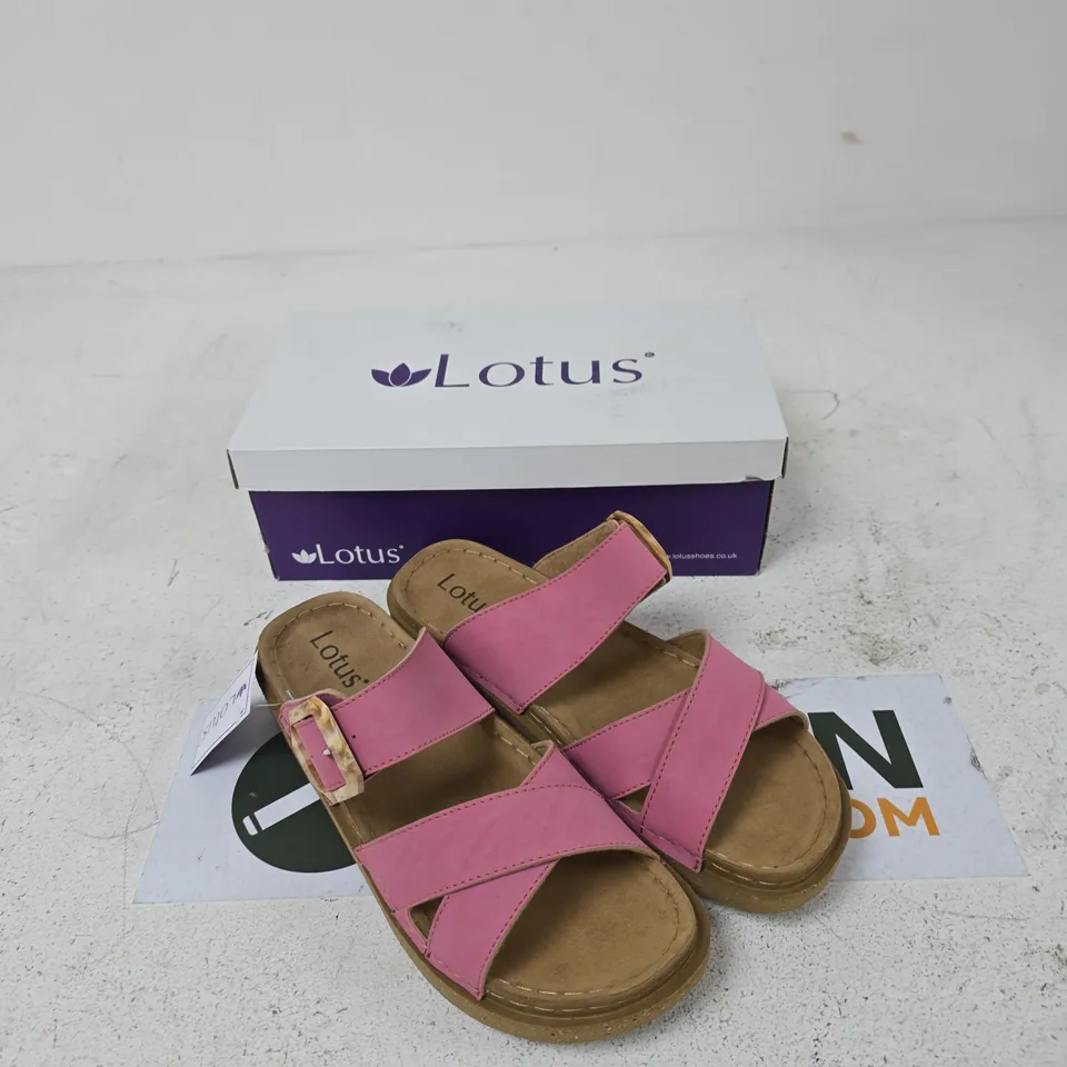 LOTUS ASSENZA ULP294 PINK SANDALS – UK 8 (EU 41)