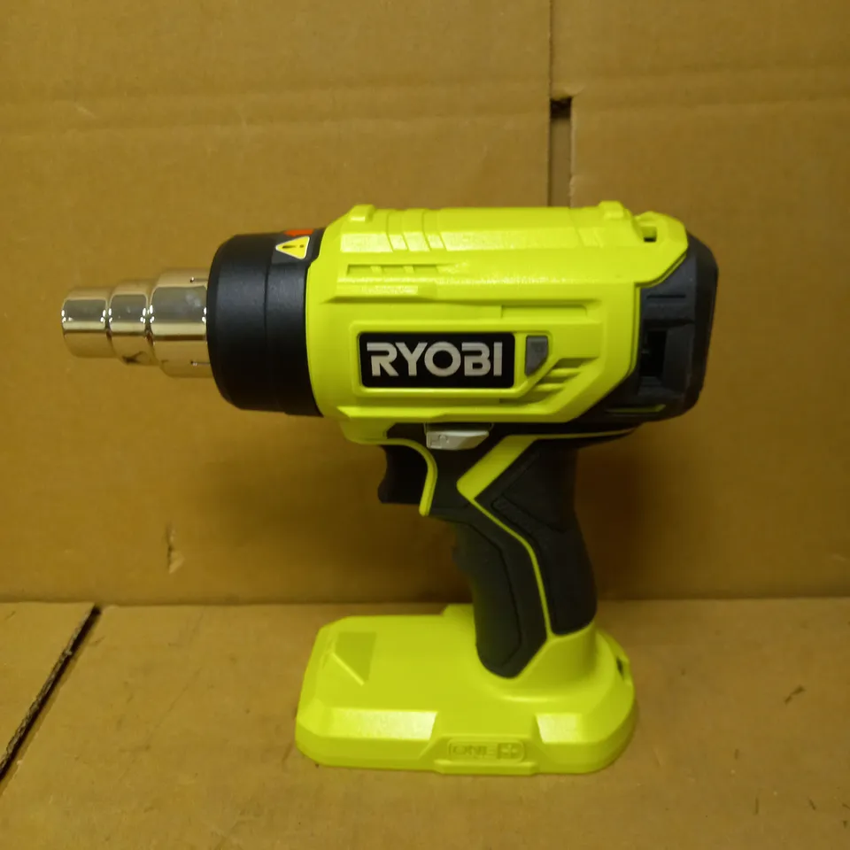 RYOBI R18HG-0 18V ONE+ CORDLESS HEAT GUN (BODY ONLY)