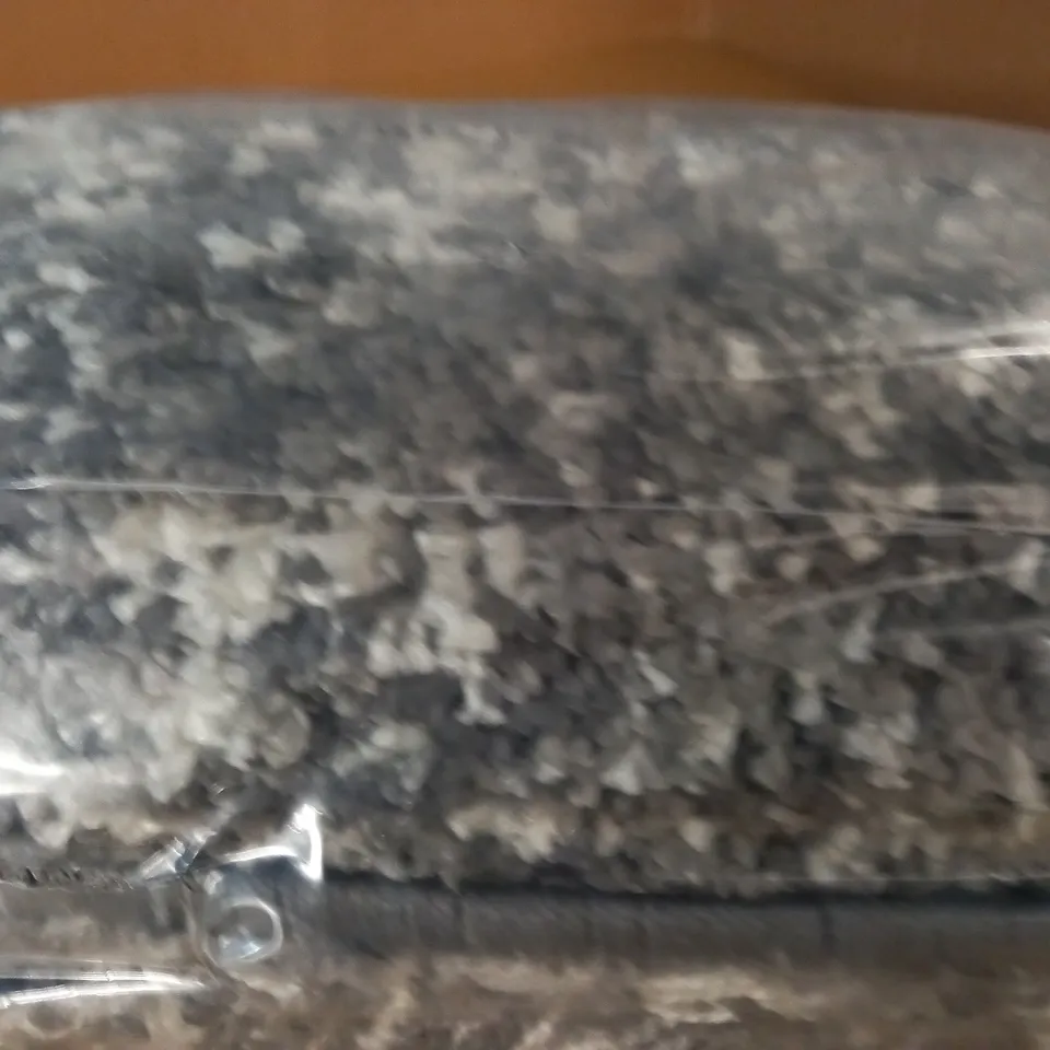 BAGGED AND ROLLED MURANO SILVER RUG - 60X240