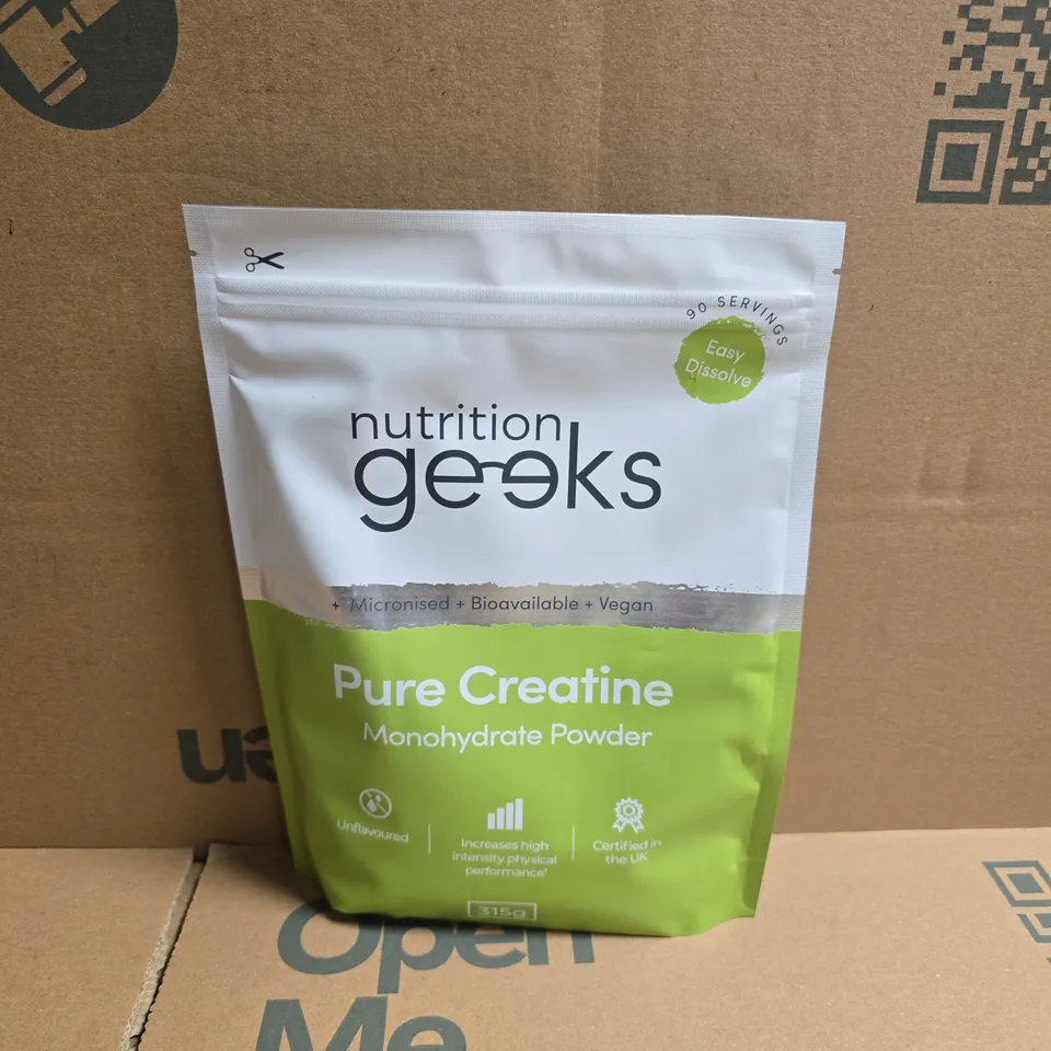 NUTRITION GEEKS PURE CREATINE (315G)