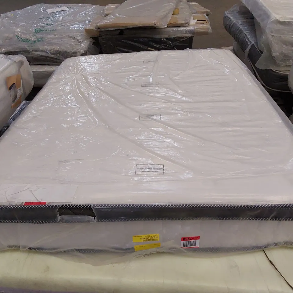 QUALITY BAGGED CALTHORPE PILLOW TOP POCKET SPRUNG KING SIZE 5' MATTRESS