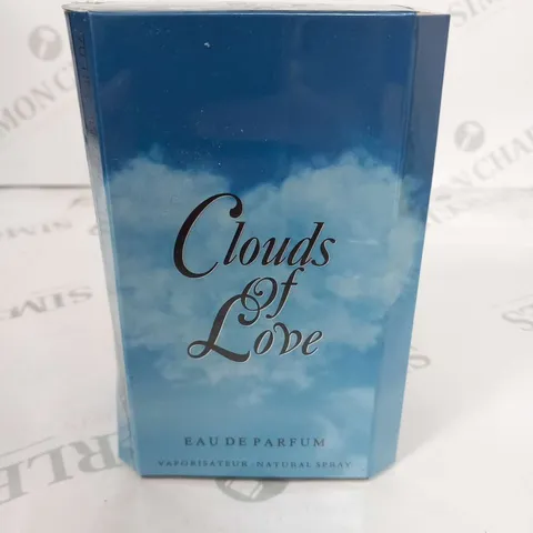 BOXED AND SEALED CLOUDS OF LOVE EAU DE PARFUM 100ML