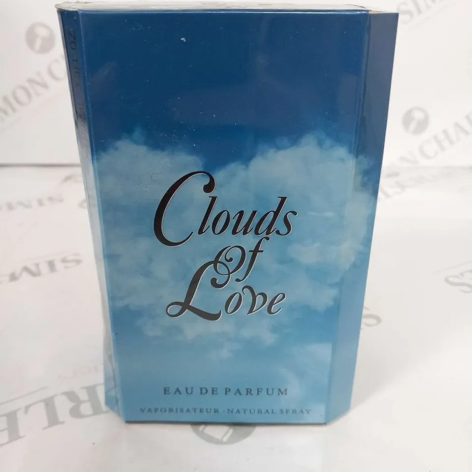 BOXED AND SEALED CLOUDS OF LOVE EAU DE PARFUM 100ML