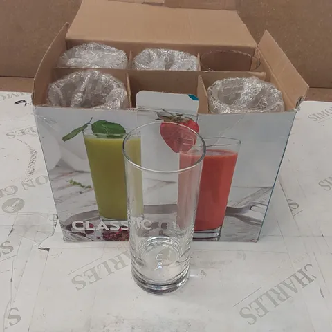 BOXED 360ML HIGHBALL GLASS SET OF 6