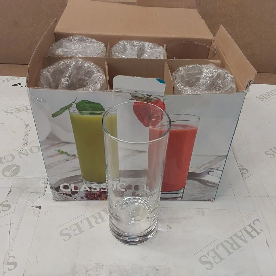 BOXED 360ML HIGHBALL GLASS SET OF 6