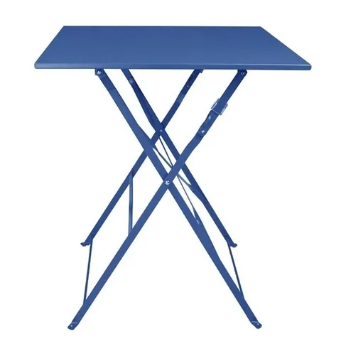 BOXED BOLERO PERTH PAVEMENT STYLE SQUARE TABLE DARK NAVY