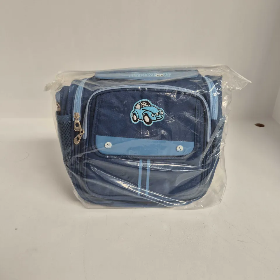 BAGGED WINDTOOK 3 PIECE KIDS BACKPACK IN BLUE (WT-KBETB002)