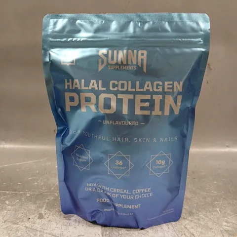 SEALED SUNNA HALAL COLLAGEN PROTEIN UNFLAVOURED 250G