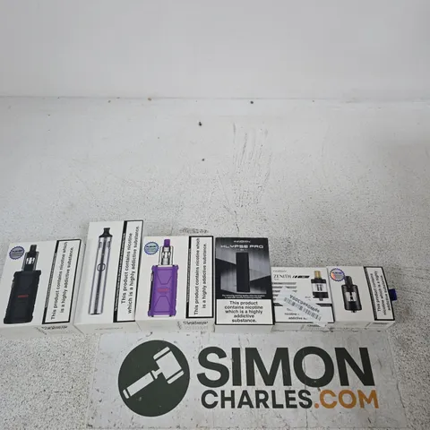 APPROXIMATELY 20 ASSORTED INNOKIN E-CIG PRODUCTS AND ACCESSORIES IN VARIOUS COLOURS AND FLAVOURS