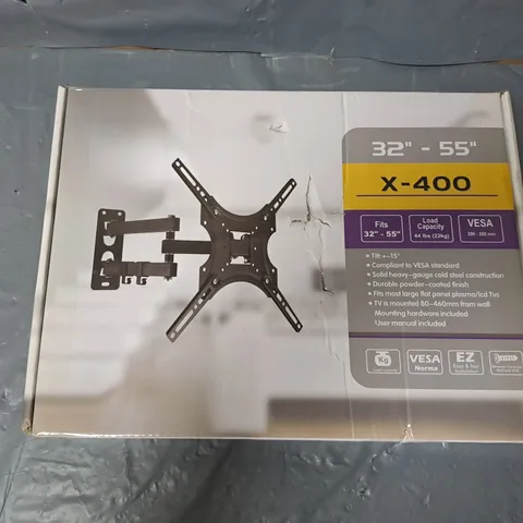 BOXED X-400 32-55" TV WALL MOUNT