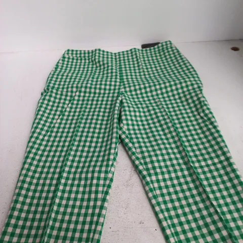 BODEN WOMEN'S GINGHAM TROUSERS, UK16 (US12)