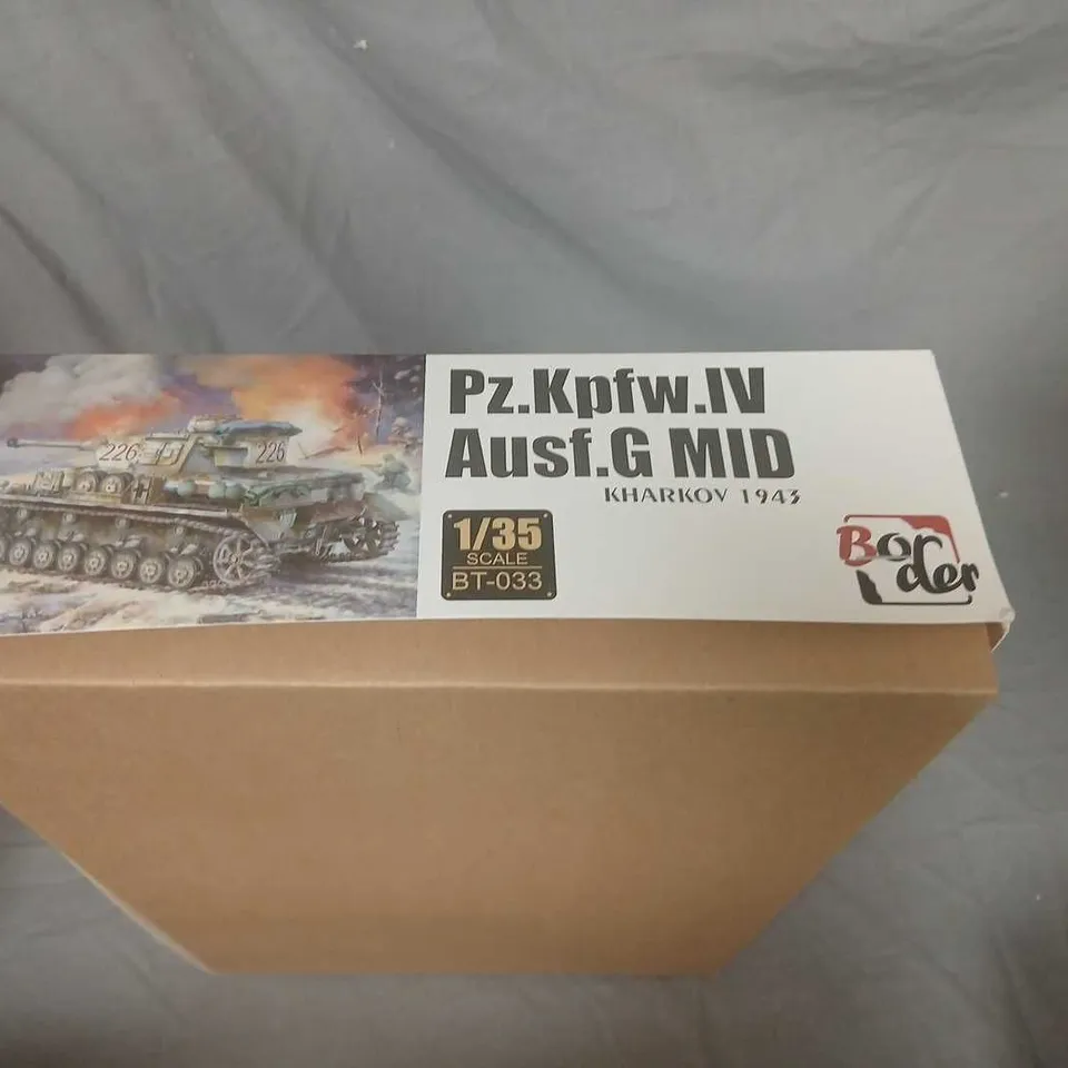 PZ.KPFW. IV AUSF.G MID KHARKOV 1943 MODEL KIT – 1/35 SCALE (BT-033)