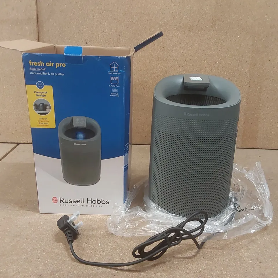 BOXED RUSSELL HOBBS DEHUMIDIFIER & AIR PURIFIER 