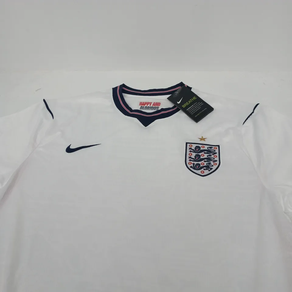 ENGLAND NATIONAL FOOTBALL TEAM HOME SHIRT – SIZE XL