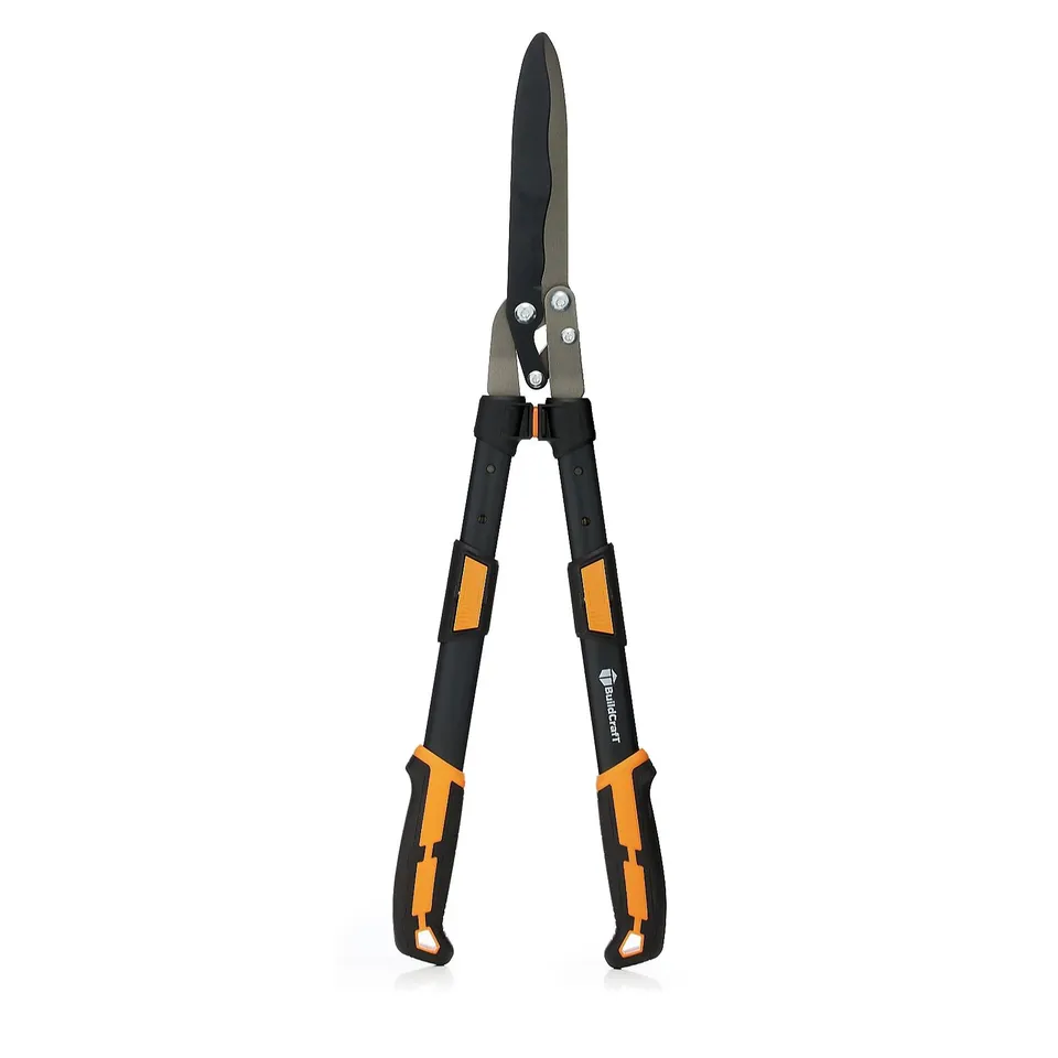 BUILDCRAFT TELESCOPIC WAVE BLADE GARDEN SHEARS
