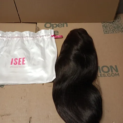 ISEE LONG BROWN WIG