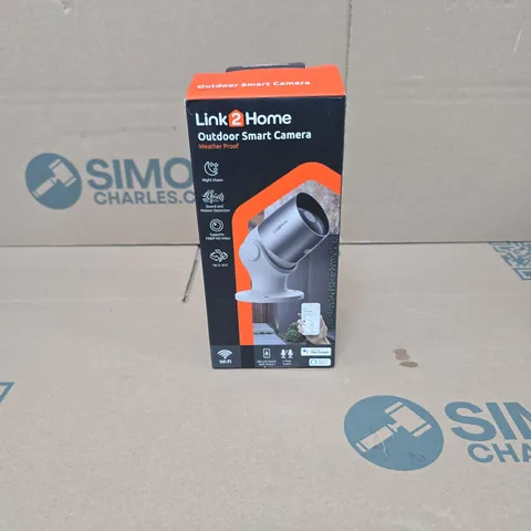 LINK2HOME OUTDOOR SMART CAMERA, WEATHER PROOF BOXED