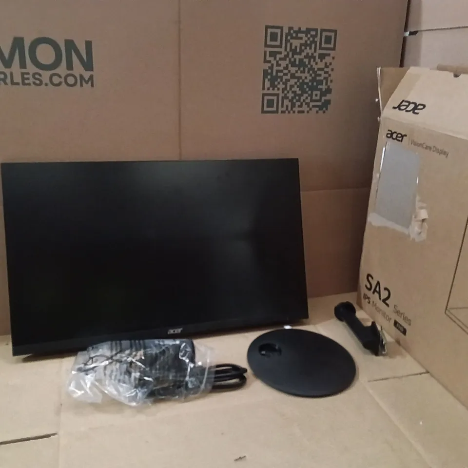 BOXED ACER SA2 SERIES IPS MONITOR FHD BLACK SA242Y