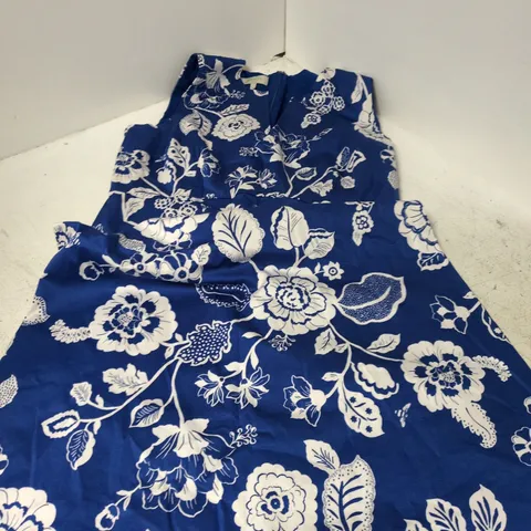 HOBBS LONDON WOMEN'S BLUE FLORAL DRESS – UK 14