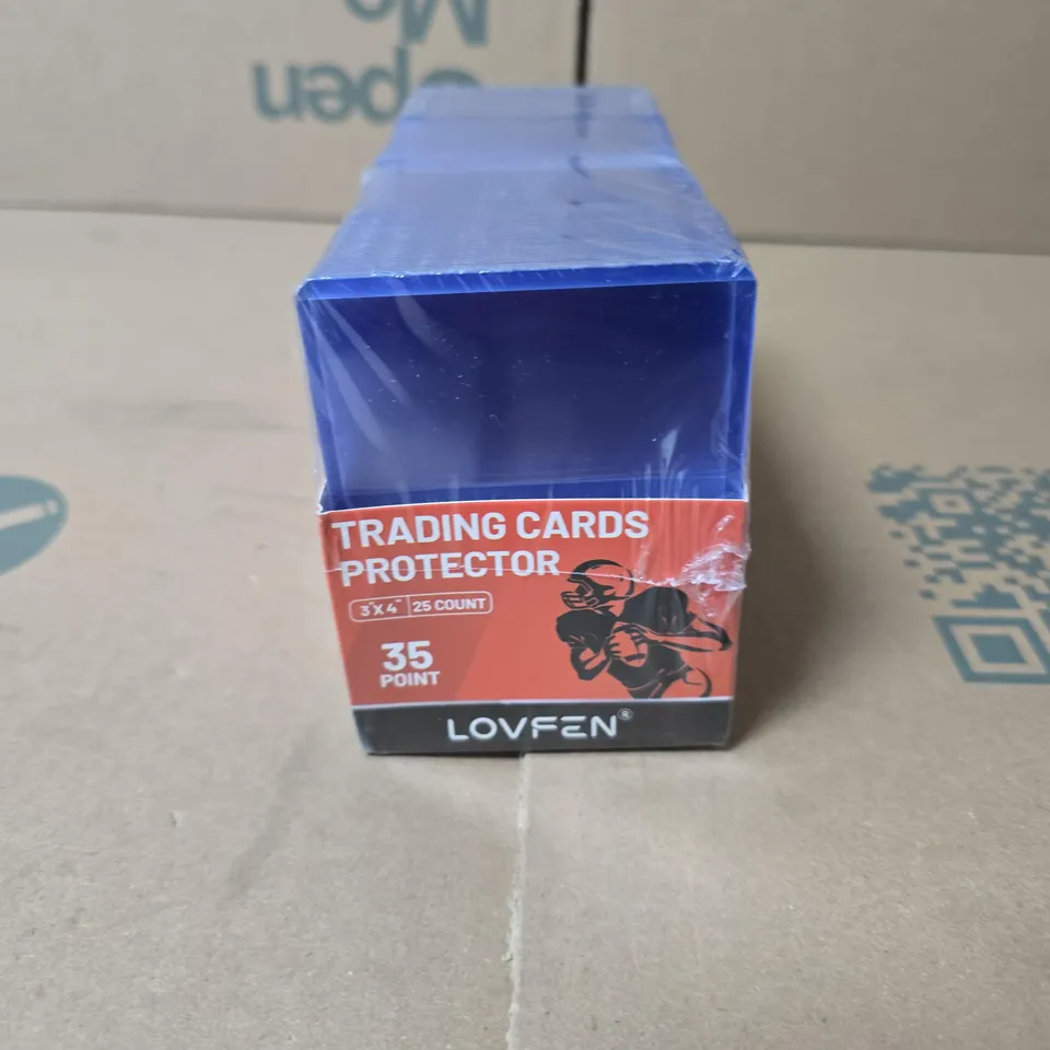 TRADING CARD PROTECTORS (3X4, 25 COUNT, 35 POINT) – BOXED