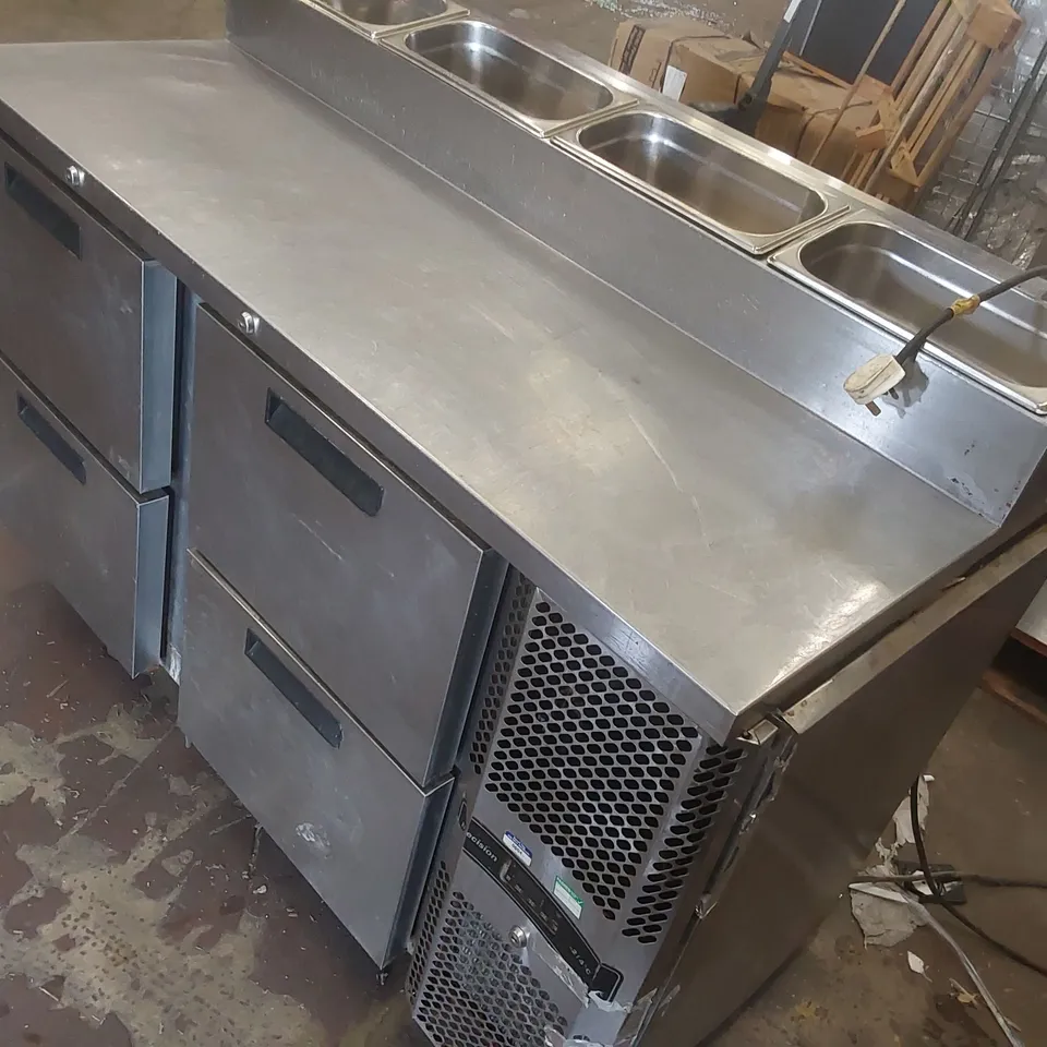 PRECISION BENCH FRIDGE WITH POTS