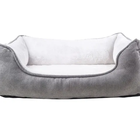 BOLSTER CUSHION PET BED IN GREY (1 BOX)