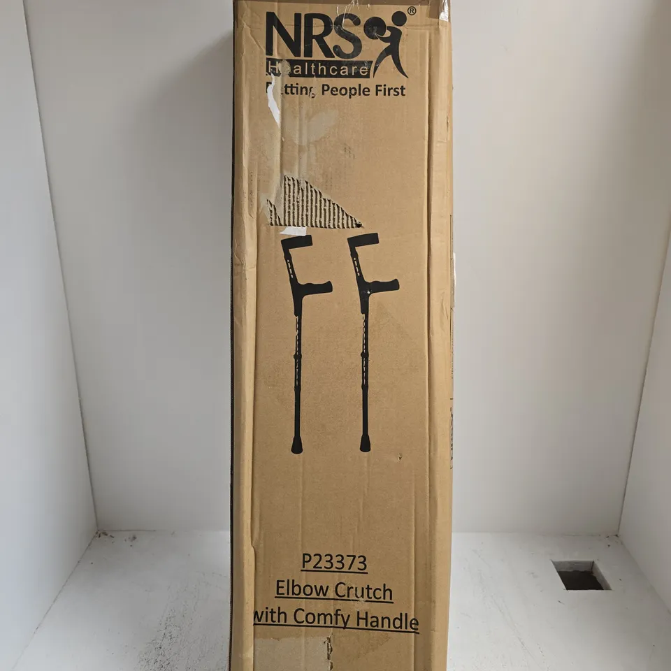 NRS HEALTHCARE ELBOW CRUTCH WITH COMFY HANDLE