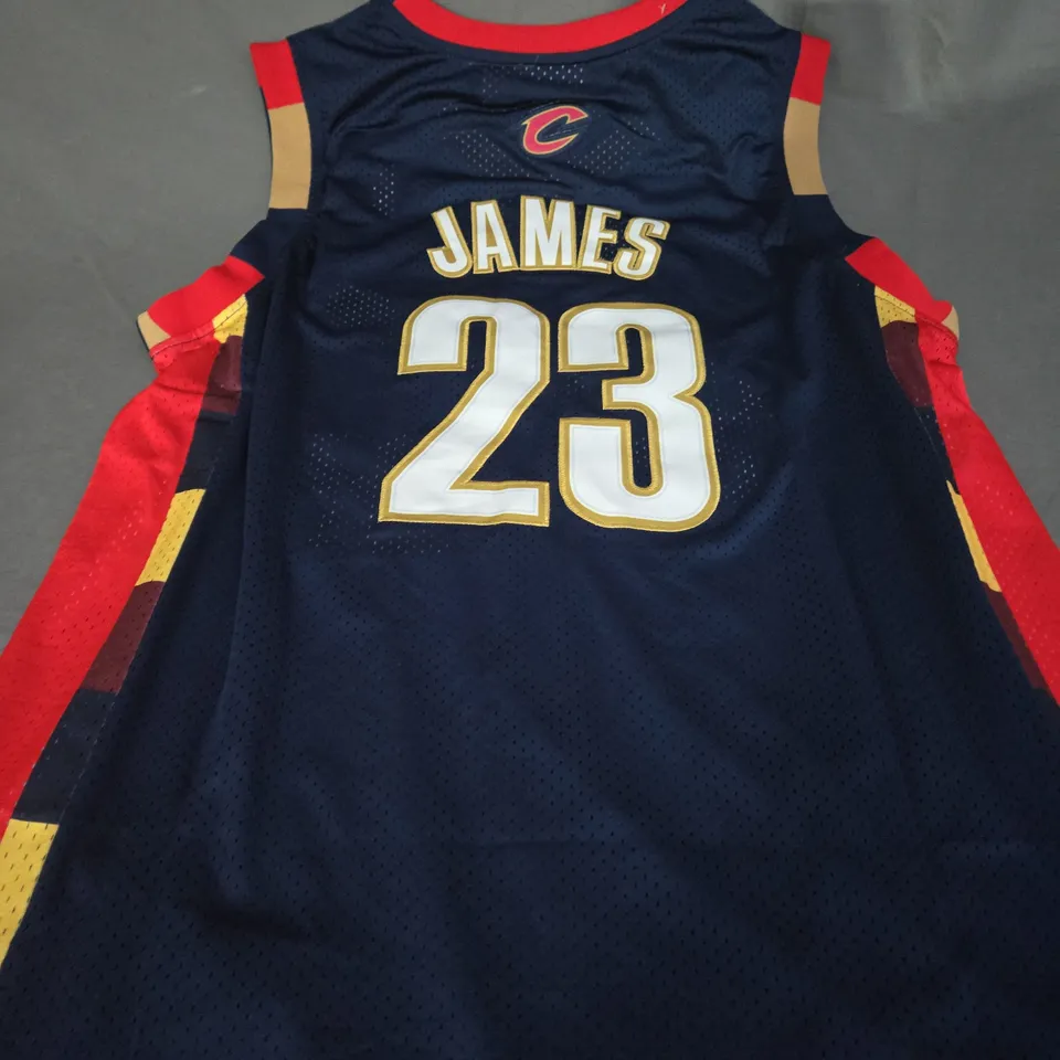 NBA CLEVELAND CAVALIERS JERSEY WITH JAMES 23 SIZE 3XL