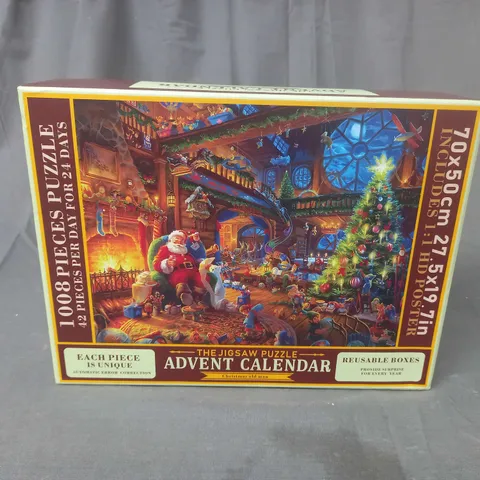 THE JIGSAW PUZZLE - ADVENT CALENDAR - CHRISTMAS OLD MAN
