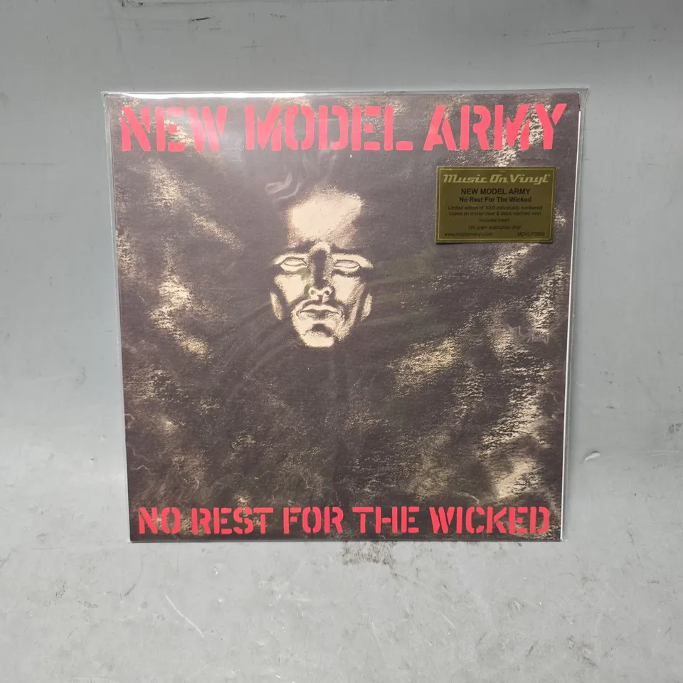 NEW MODEL ARMY NO REST FOR THE WICKED VINYL 