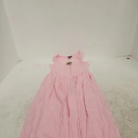 NOBODY'S CHILD CORA MIDI DRESS – PINK, UK 8 (EU 36, US 4)