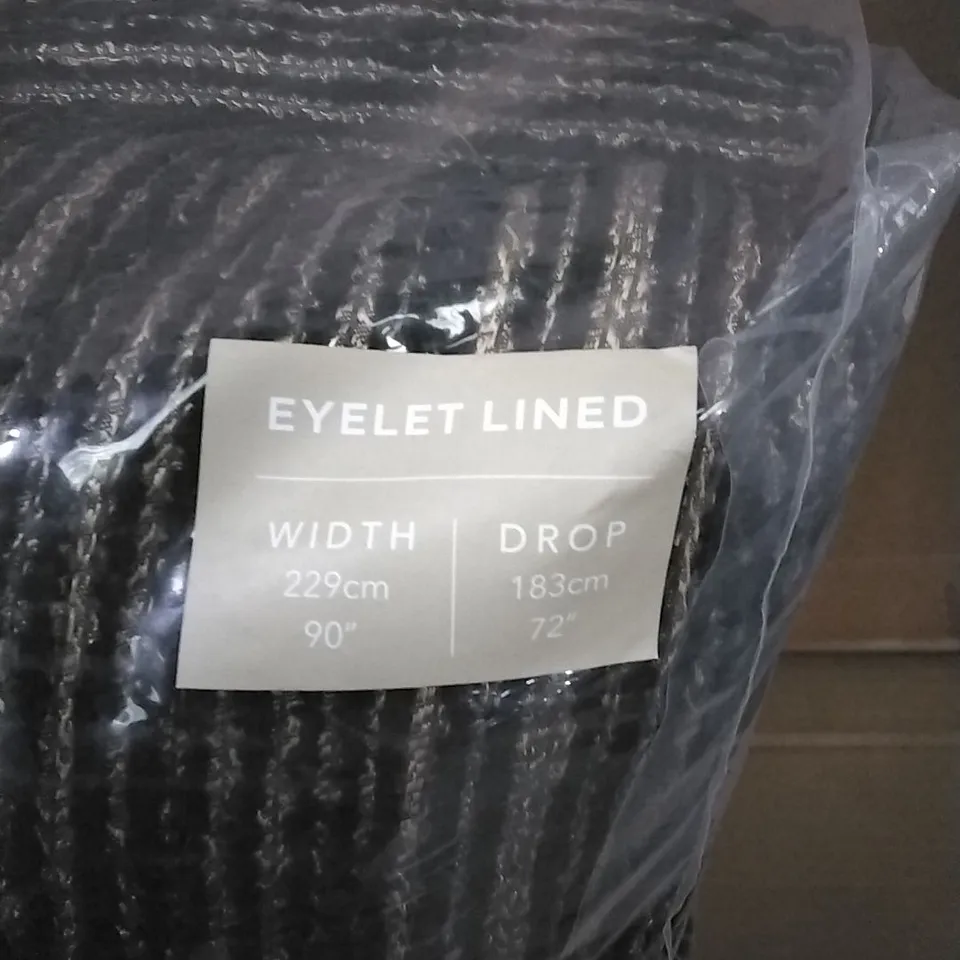 BAGGED JUPITER POLYESTER ROOM DARKENING CURTAIN PANEL PAIR