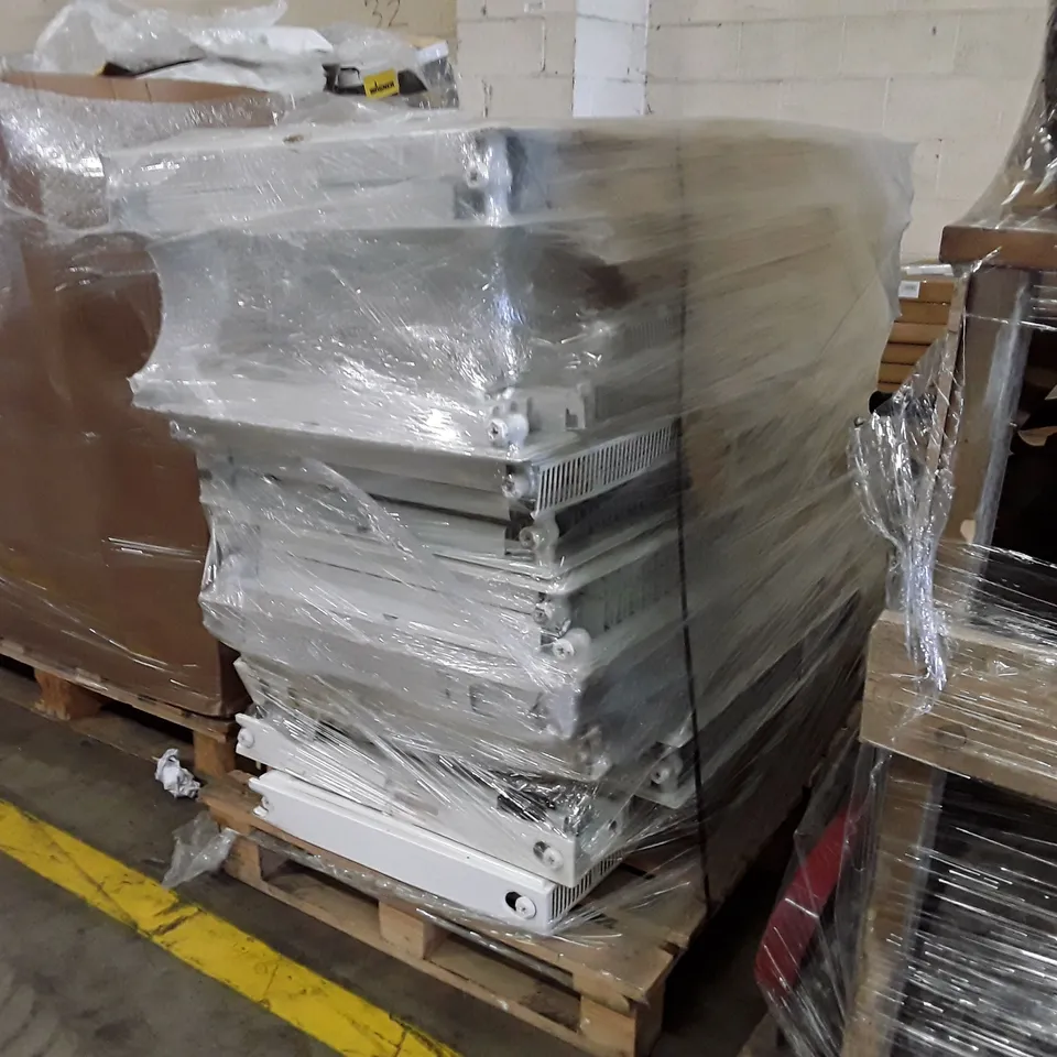 PALLET OF APPROXIMATELY 13 DESIGNER BRANDED RADIATORS