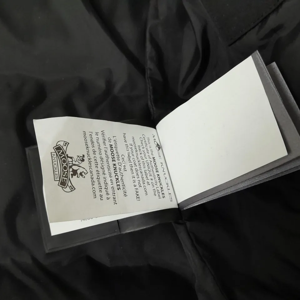 MOUSE KNUCKLE WOMENS FAUX FUR TRIMMED PADDED COAT - XL/TG