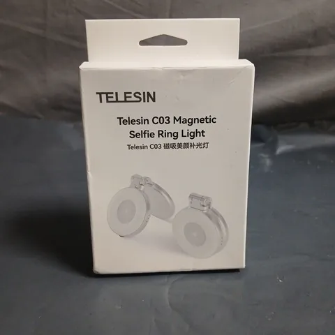 SEALED TELESIN C03 MAGNETIC SELFIE RING LIGHT 