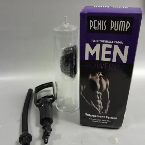 BOXED POWER-UP MENS PENIS PUMP ENLARGEMENT SYSTEM