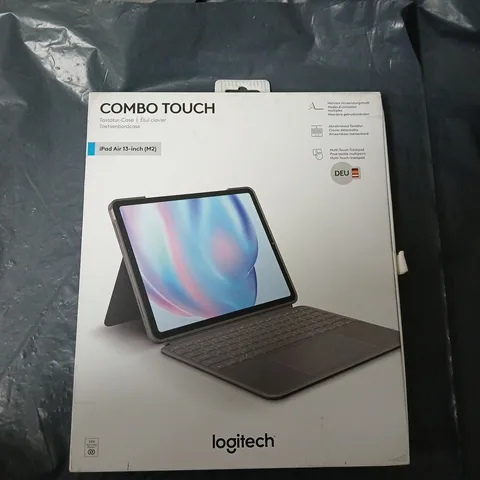 LOGITECH COMBO TOUCH KEYBOARD CASE FOR IPAD AIR 13-INCH (M2) – BOXED